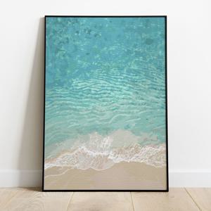 명화그리기 에메랄드 바다 캔버스페인팅 DIY 유화그림 직장인취미