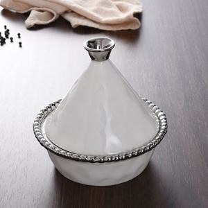 살레르노 실버 타진오븐용기 소 12.5cm (CER2728W)