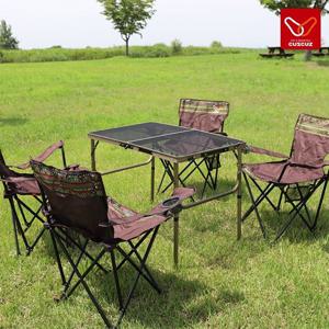 아이언 메쉬 2단 테이블 캠핑테이블 CF35