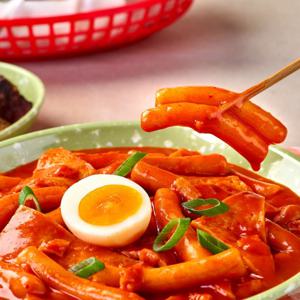 무가 들어간 국가대표 대한떡볶이 X 4팩 세트 (보통맛/매운맛)