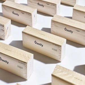 먼지없는 3겹 페이셜 밀짚 리필 티슈 100매 11개