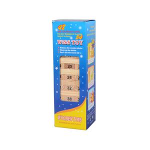 나무블럭쌓기/54pcs/보드게임