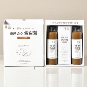생강청 선물세트 600g 2병