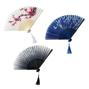 고급 대나무 전통 부채 합죽선 무용부채 오죽선(3가지 디자인)