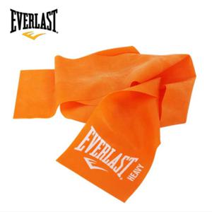 EVERLAST 에버라스트 플랫 레지스탕스 라텍스밴드 오렌지 0.55mm