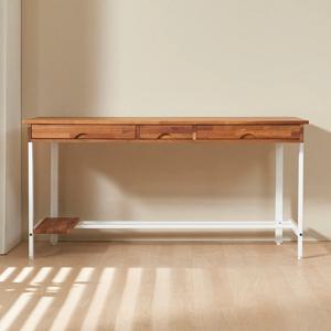 오드비 멀바우 원목 책상 1500