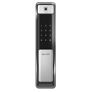 WSP-2500B 푸시풀 지문인식 도어락