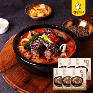 얼큰 순대국 600g*6팩