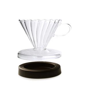유리 드리퍼(받침대포함) 핸드드립 커피용품
