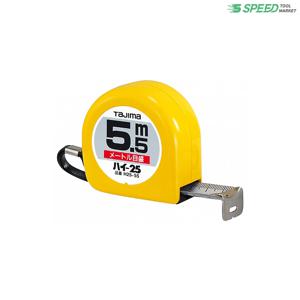 타지마 하이록 줄자 5.5M 폭25mm 양면 수동줄자 벨트클립  H25-55