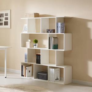 큐브 인테리어 4단 책꽂이 장식장