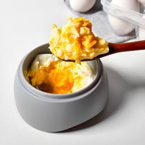국산 실리콘 계란 반숙기 전자레인지 찜기 미니 에그쿠커