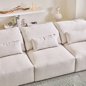 하바나 슬림 1인 고이스 리브 패브릭 소파