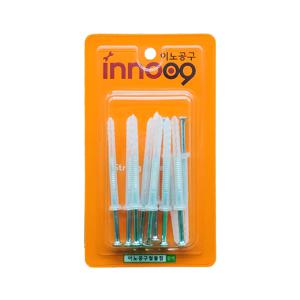 콘크리트 칼블럭 나사못 일체형 6x70mm 10pcs 세트,NIT-605