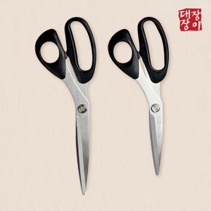 베이직2종세트 M95+M115 주방가위 주방용 스테인리스 고기가위 업소용가위 잘드는가위