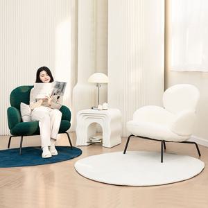 부클 플럼피 카페 인테리어 의자 2colors