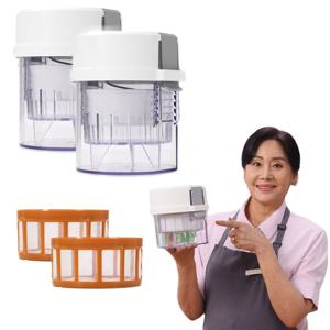 홍여진 매직 짤순이 야채 음식 탈수기 (2세트)