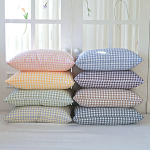 1+1 드림체크 먼지없는 베개커버 40x60/ 50x70 8colors