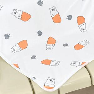 부꾸꼼 빅 패턴 담요 이불 무릎담요 교실 사무실 책상 에어컨 애착이불 학교