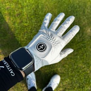 남녀공용 양피 왼손 골프장갑 CSM-50 (화이트)