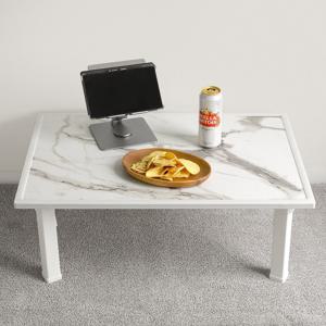 우드 대리석 패턴 좌식 접이식테이블 2color/2size