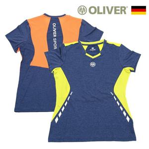 OLIVER RTKK501 배드민턴의류 V넥티셔츠 쿨론반팔티