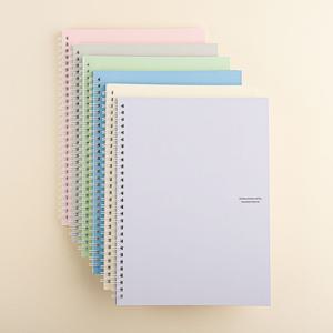 B5 스프링 노트(7mm 라인, 5mm 모눈, 코넬, 2분할)