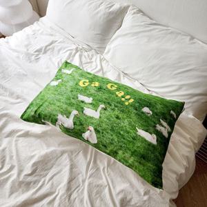 힙한 오리때 60수 long staple cotton 베개커버