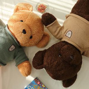 곰돌이 귀여운 애착 곰인형 2colors_(80cm)