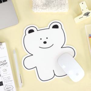 두들 마우스패드 03 Teddy bear (논슬립 데스크 매트)