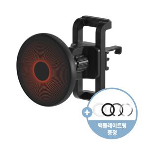 차량용 맥세이프 핸드폰 고속 무선충전 거치대 CWC03+맥플레이트링증정