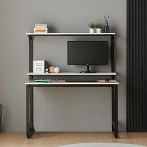 헤이즐 중고등학생 철제 컴퓨터책상 1800x600 높은2단 하부선반 미포함