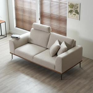 아베크 헤드레스트 패브릭 3인소파(쿠션2개 포함)