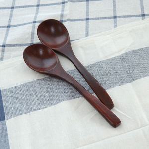 옻칠 화채스푼 2P 디저트 빙수스푼 시리얼숟가락