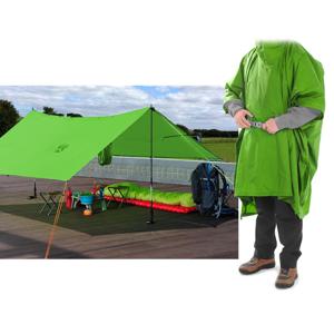 나일론 타프 판초 백패킹 쉘터 판초우의 그늘막