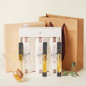 전남 광양 순천 천연벌꿀 허니스틱 30포 육각선물세트 (쇼핑백포함)