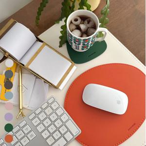 모브패블 가죽 데스크매트+마우스 장패드+티코스터 3종 풀세트