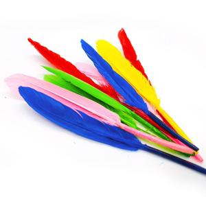 칼라깃털 5컬러 새깃털 장식 만들기재료 드림캐처 마크라메 엄마표미술