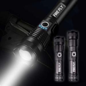 LED 손전등 대용량 5200mAh 줌라이트 풀세트 충전식 후레쉬 캠핑전등