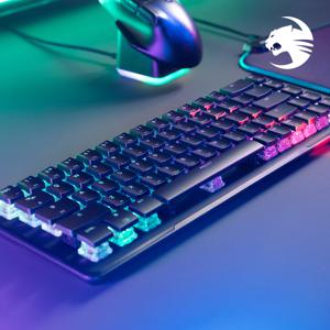 로캣 벌칸2 미니 에어 Vulcan II 무선 게이밍 키보드 Black (적축/한글 자판)