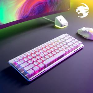 로캣 벌칸2 미니 에어 Vulcan II 무선 게이밍 키보드 White (적축/영문 자판)