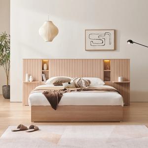 루버 온 LED 호텔형 침대 루버타입 Q/K(매트별도)