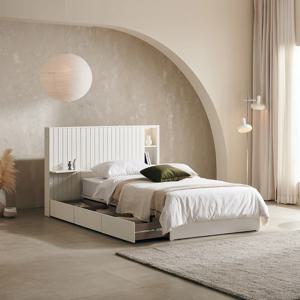 루버 온 LED 호텔침대_루버형 휴 유로탑매트 세트 K