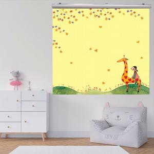 맞춤제작 실사블라인드 롤스크린 아이방 이미지 모음 4color
