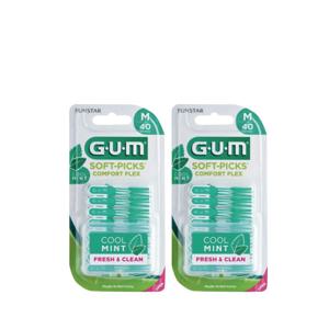 검 치과 부드러운 일회용 치간칫솔 코스트코 소프트픽 민트 컴포트플렉스(40p) 2개