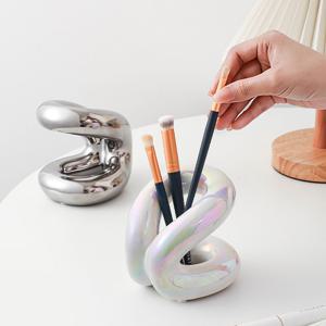 [리퍼] 세라믹 오브제 연필 브러쉬 소품 다용도 꽂이
