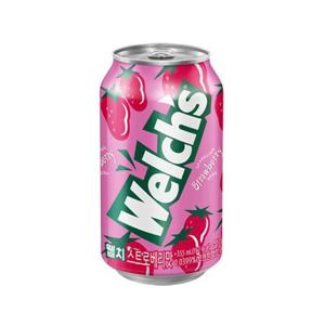 웰치스 딸기 355ml 24개