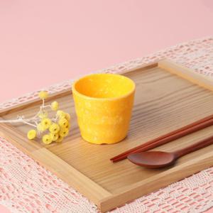 레트로 병아리 그릇-모던컵-떡볶이 접시 분식집 멜라민 포장마차