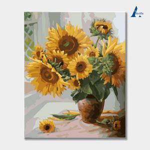 DIY 명화그리기 유화세트 정물 G72-사랑의해바라기