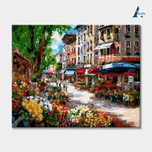 DIY 명화그리기 유화세트 풍경 H127-로맨틱거리